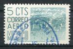 Timbre du MEXIQUE  PA  1953 - 56  Obl  N  183A  Filigrane F  Y&T   