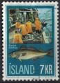Islande 1971 Oblitr Used Pche Fishing Gadus Morhua Morue Atlantic Cod SU