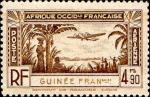 Guinée Avion N** Yv: 4 (G.trop.) Mi:175