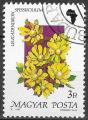 HONGRIE - 1990 - Yt n 3264 - Ob - Fleur : leucadendron spissifolium