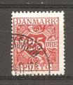 Danemark N Yvert Timbre Taxe 14 (oblitr)
