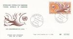CAMEROUN PA N 158/9 de 1969 oblitrs sur 2 enveloppes 1jour (2 scans)