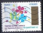 France 2017 - YT A 1500 - timbre  gratter - Voeux, Trfles  quatre feuilles