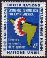 N.U./U.N. (New York) 1961 - Com. Econ. Amérique latine/E.C.L.A - YT 89/Sc 93 **