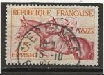 FRANCE ANNEE 1953  Y.T N965 obli cote 14.50 