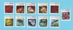 PALAU COQUILLAGES TORTUE POISSONS CORAIL 1983 / MNH**
