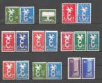 Europa 1958 Anne complte 17 timbres neufs ** MNH