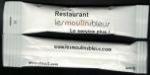 France Sachet Sucre Sugar Bûchette Restaurant Les Moulins Bleus Le Service Plus 