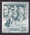 SUEDE - 1973 - Thtre - Yvert 771 Oblitr
