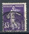 Timbre FRANCE  1907   Obl   N 142  Violet fonc  Y&T