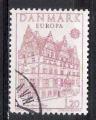 Danemark 1978; Y&T n 663; 1k20 Europa, monuments