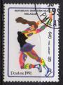 MADAGASCAR N 1035 Y&T 1991 Jeux Olympiques d'hiver  Albertville Patinage