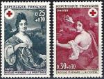 France 1968 - YT 1580 & 1581 ( Croix-Rouge - Peintures de Nicolas Mignard ) MNH 