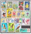 Joli lot de 50 timbres thmatiques de MONGOLIE (2 scans)