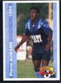 Carte PANINI Football N 71 de 1994 P. AUBAME Le Havre Dfenseur fiche au dos