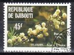 DJIBOUTI - 1979 - Fleurs - Yvert 507 Oblitr