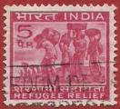 India 1971.- Refugiados. Y&T 335. Scott RA3. Michel Z2.