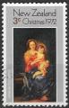 NOUVELLE-ZELANDE - 1972 - Yt n 573 - Ob - Nol ; la Vierge et l'Enfant ; Murill