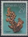 Etats Unis 1992 Oblitr Used Minral Copper Cuivre