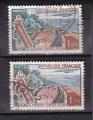 Timbre France Oblitr / 1962 / Y&T N1355 (x2)