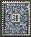 mauritanie - taxe n 21  neuf* - 1914