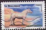 815 - Srie chevaux : le Boulonnais - oblitr - anne 2013