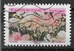 2021 FRANCE Adhesif 1992 oblitr, fleur, hortensia 11