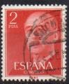 ESPAGNE N 865 o Y&T 1955-1958 Gnral Francisco Franco