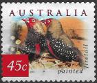 AUSTRALIE - 2001 - Yt n 1971a - Ob - Oiseaux : diamant peint
