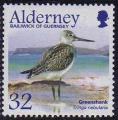 Alderney (Aurigny) 2005 - Oiseau migrateur: chevalier aboyeur - YT 261/SG 260 **