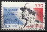 FR36 - Yvert n 2611 - 1989 - Marchal de Lattre de Tassigny (1889-1952)