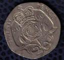 Royaume Uni 2000 Pice de Monnaie Coin 20 Twenty Pence
