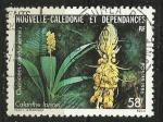 Nouvelle Caldonie 1986; Y&T n 521; 58F flore caldonienne, orchides