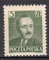 EUPL - 1950 - Yvert n 574** - Boleslaw Bierut (1892-1956), Prsident