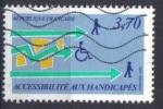 France 1988 - YT 2536 - Accessibilit aux Handicaps 