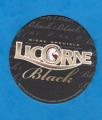Sous-bock bire : la Licorne black ( beer , bier )