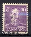 Timbre  DANEMARK  obl   N 282 Personnage