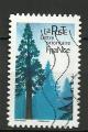 France timbre n1613 ob anne 2018 Srie Arbres ,Squoia 