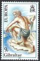 GIBRALTAR - 1981 - Yt n 418 - N** - EUROPA ; les colonnes d'Hercule