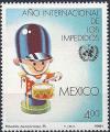 1981 MEXIQUE 939** O.N.U, handicap, tambour