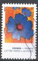 France 2020; YT n aa 1861; L.V., fleurs, cosmos bleu fonc