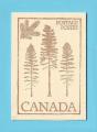 CANADA CARNET BOOKLET ARBRES SAPINS FLEURS 1973 / MNH**