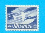 NORGE NORVEGE AVIONS SAS 1961 / MNH**