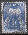 France 1946/55  Y&T  taxe 81  oblitr