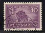 Danemark 1941 Y&T 278 obitr voilier