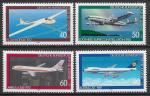Allemagne - 1980 - Yt n 888/91 - N** - Aviation
