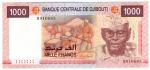 **   DJIBOUTI     1000  francs   2005   p-42a    UNC   **