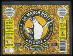 France Etiquette Bire Beer Label Brasserie Cotentine La Manch'Hot Blonde