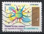 France 2017; Y&T n aa1496; LV 20g, Lune & Soleil, timbre  gratter