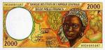 Etats d'Afrique Centrale Tchad 1999 billet 2000 francs pick 603f neuf UNC